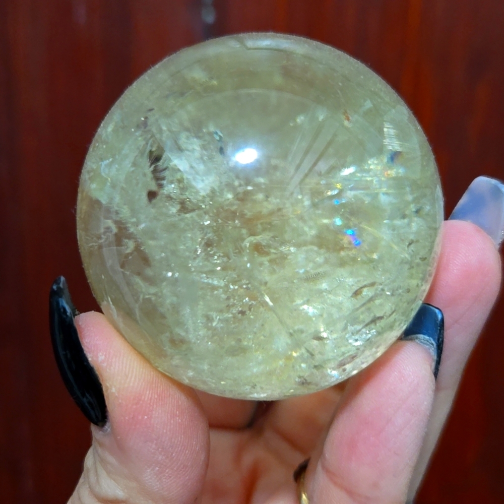AA Citrine Sphere